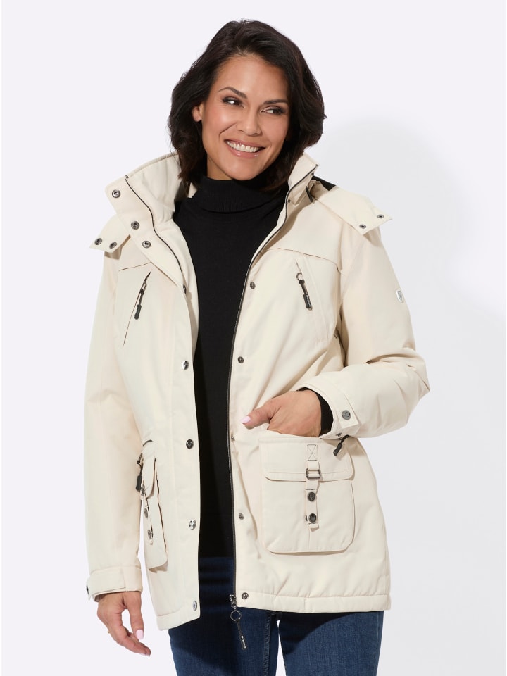 Funktionsjacke in sand