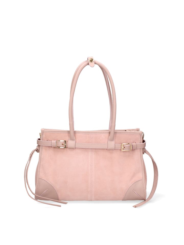 Schultertasche in ROSA ANTICO