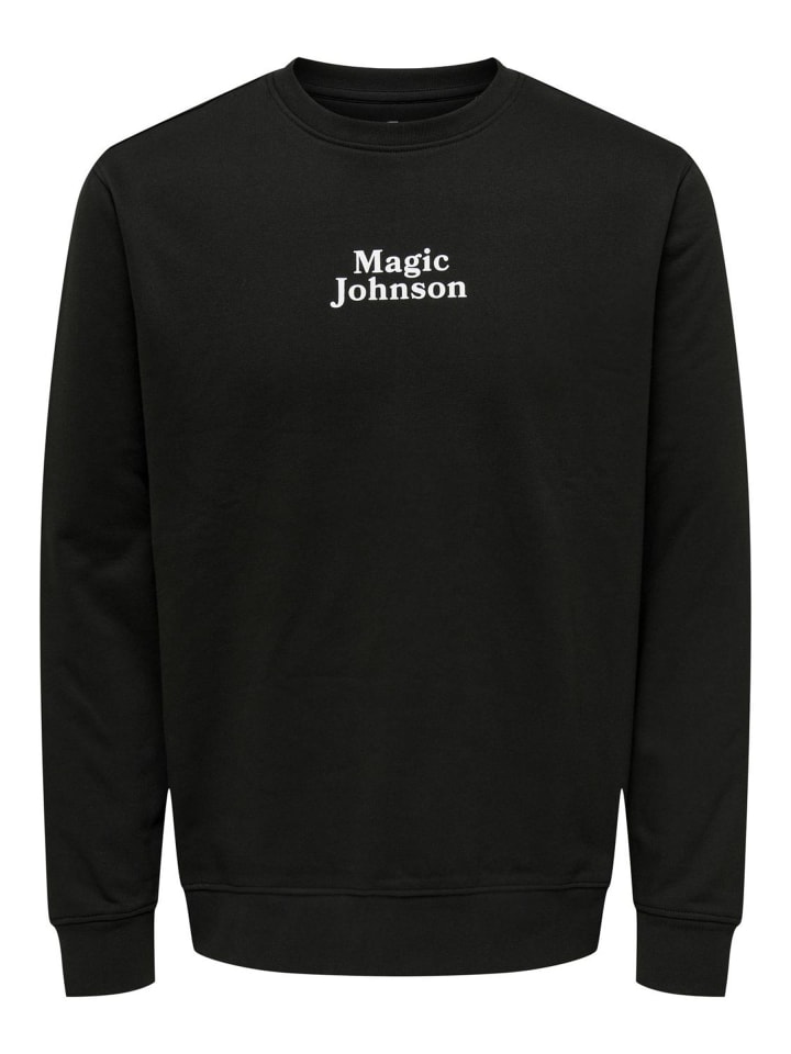 Sweatshirt in Black