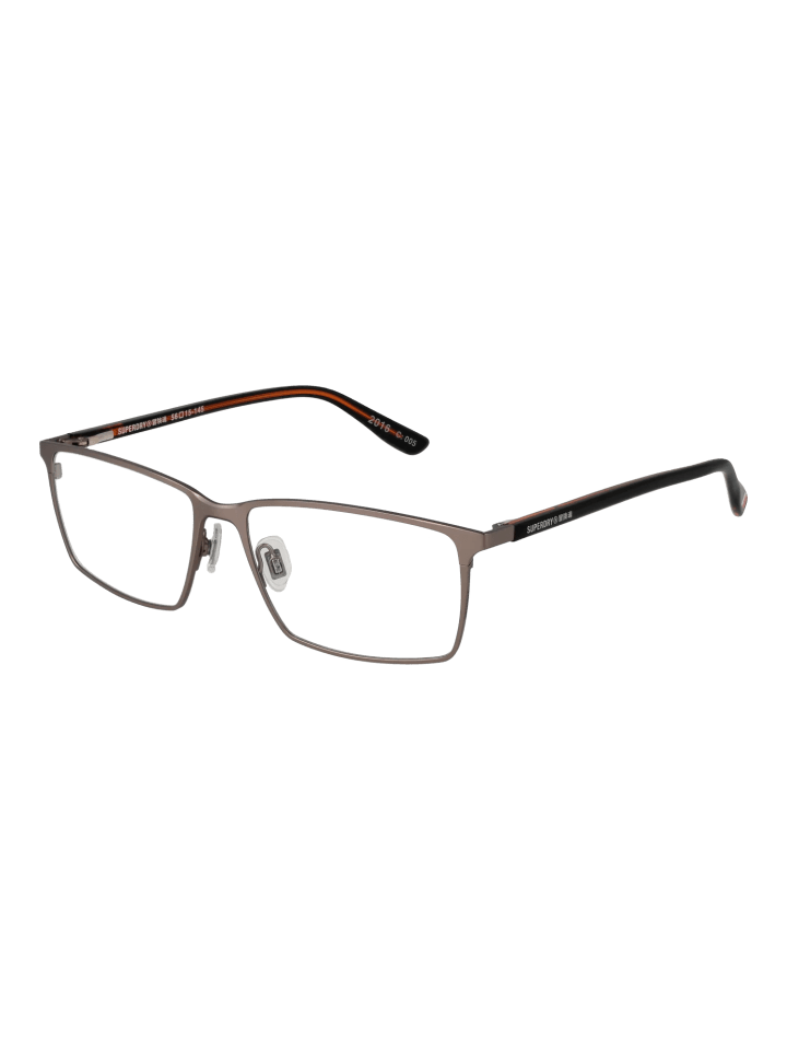 Herren Optische Fassungen Rechteck Gunmetal