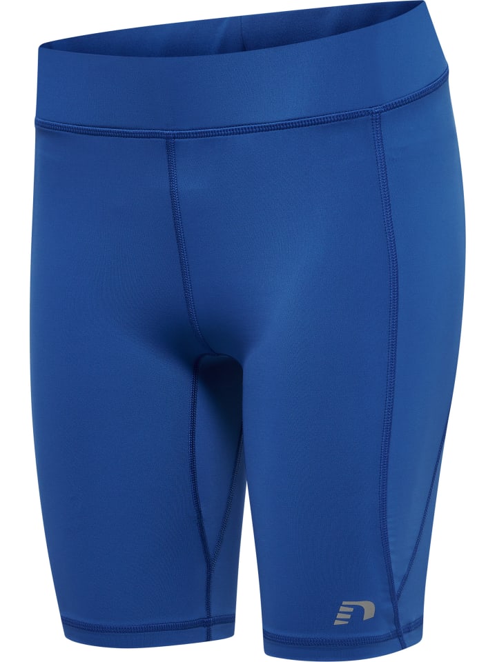 Verstellbare Taille Tight Kurze Hose Women's Core Damen in TRUE BLUE