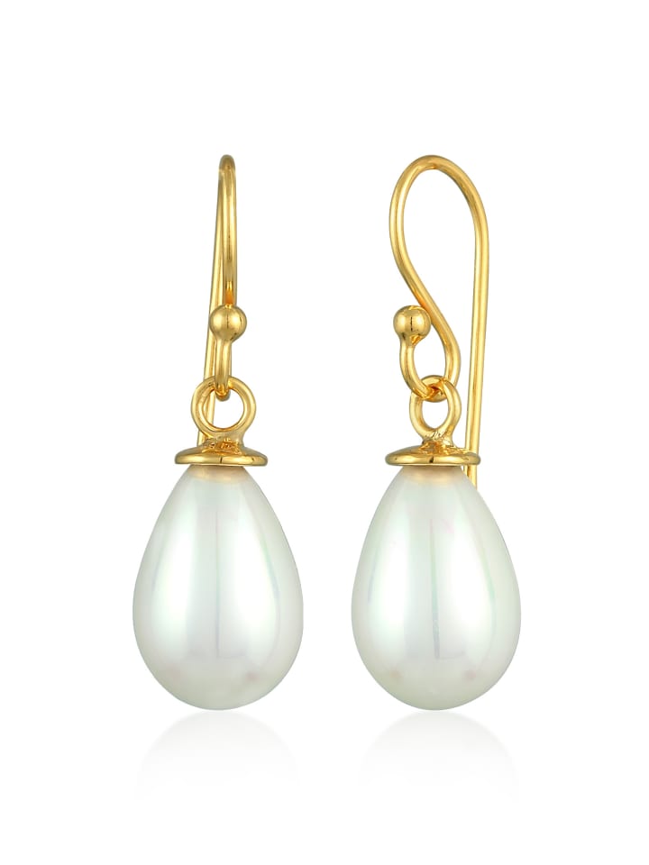 Ohrringe 925 Sterling Silber in Gold
