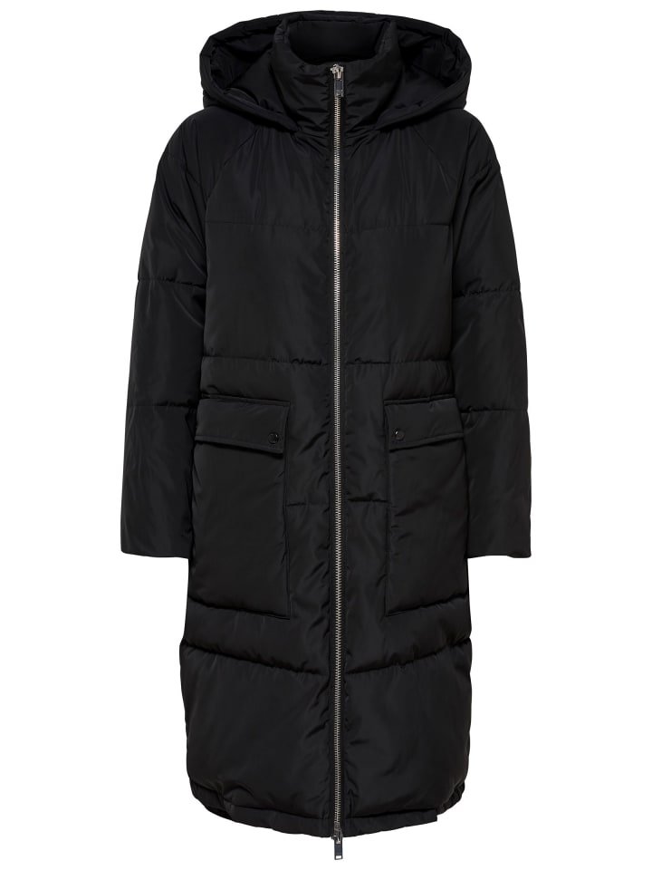 Steppmantel in Black 1