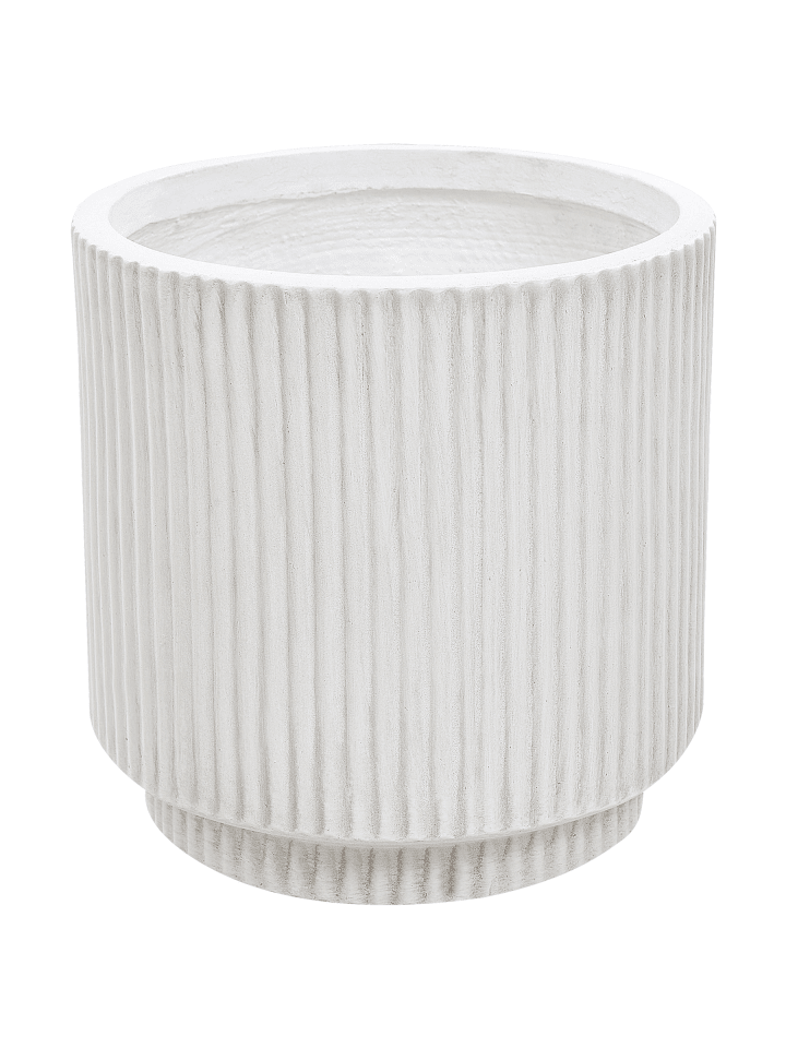 Outdoor Blumentopf DARIA in Weiß - (W) 24 x (H) 24 x (L) 24 cm