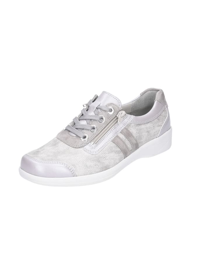 Schnürschuh in grau