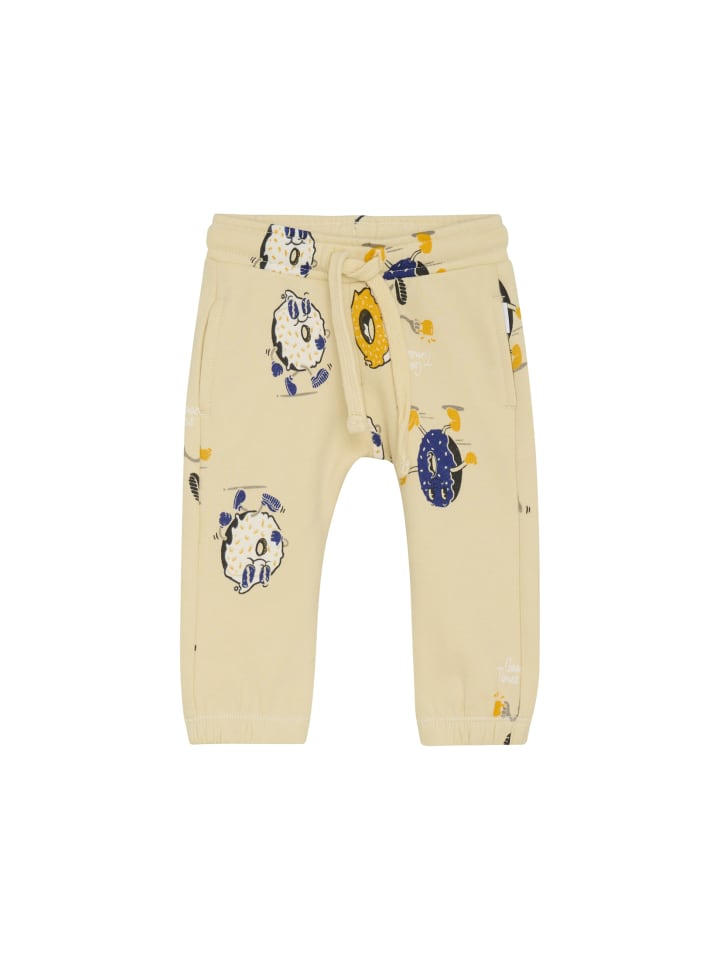 Hose Sippar in Pattern Off White