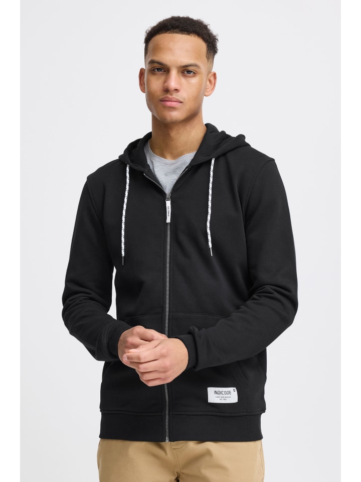Sweatjacke IDPlayno in Schwarz
