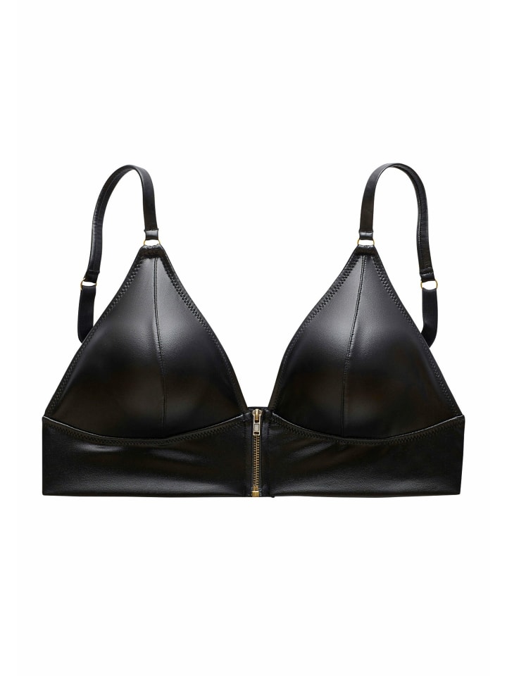 Bralette-BH in schwarz