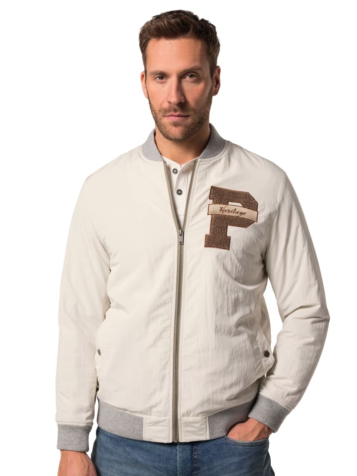 Übergangsjacke in cremeweiß