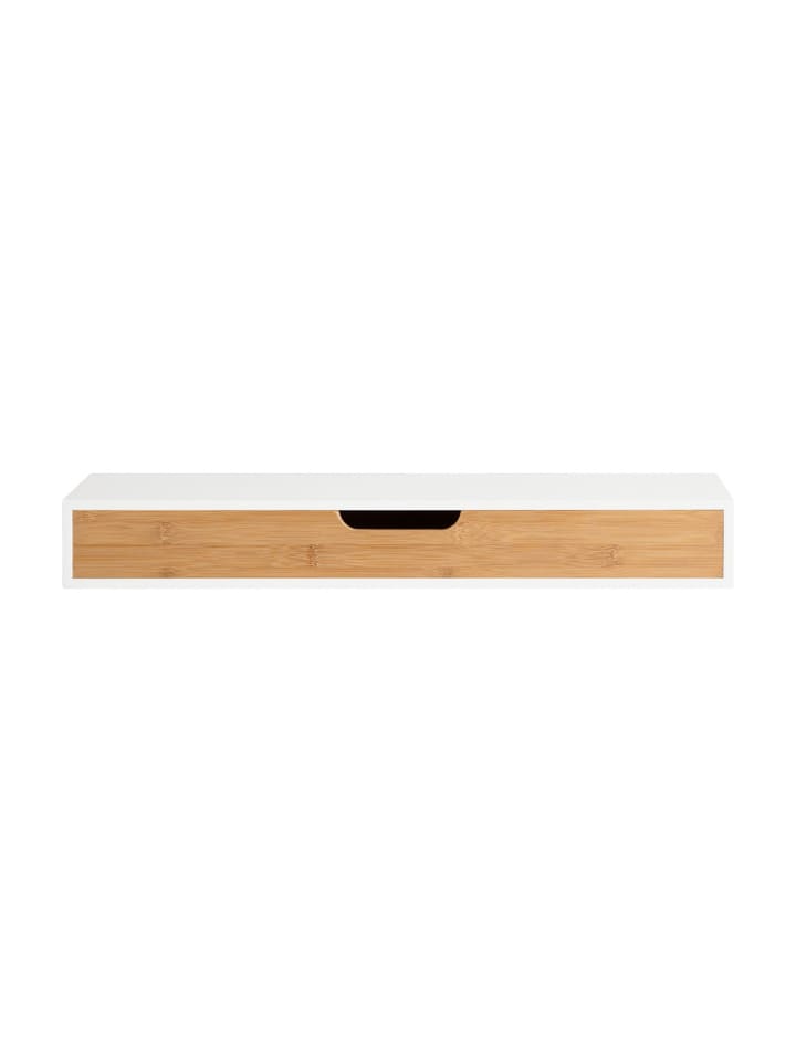 Wandschrank in Reinweiß - (W) 25 x (H) 8 x (L) 60 cm
