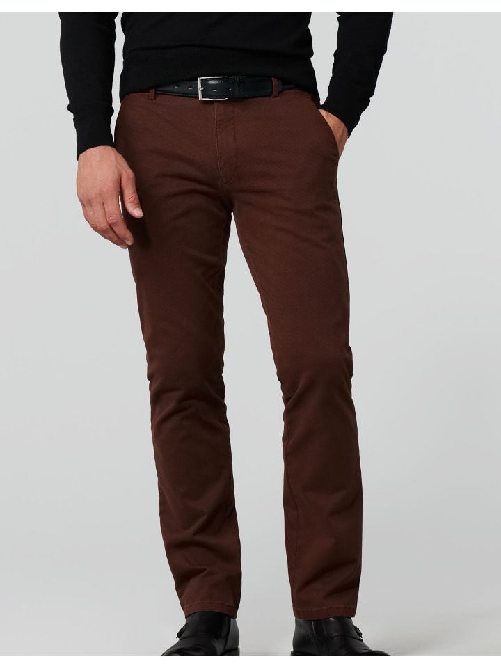 Chino-Hose in kupfer