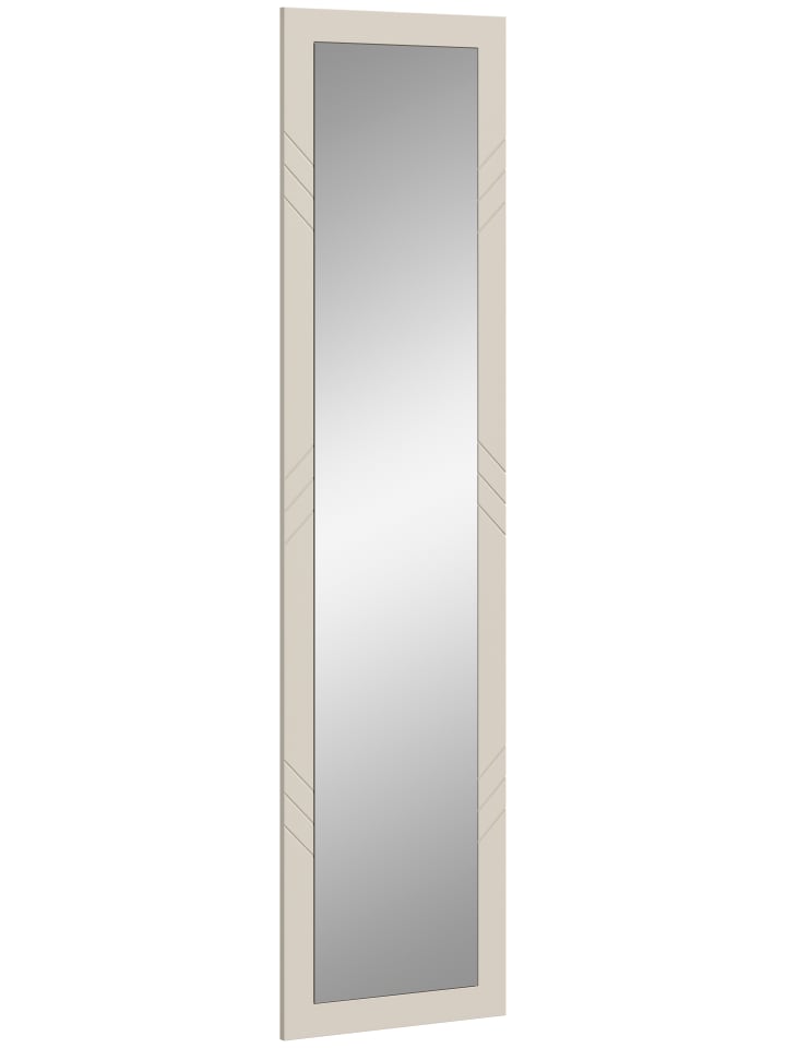 Spiegel  (B/H/T: 45x180x2 cm) in sandbeige