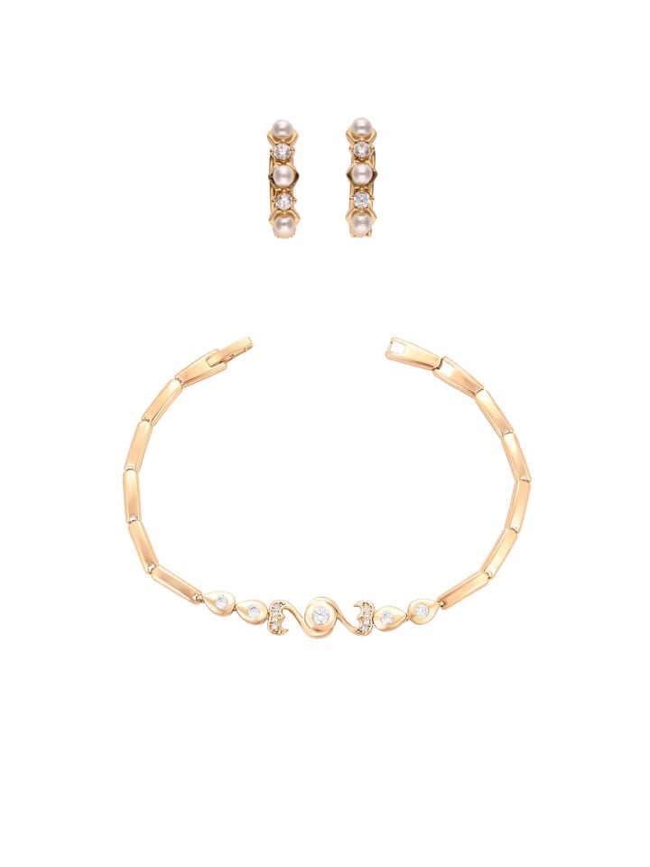 Women Jewelry Set in gold
