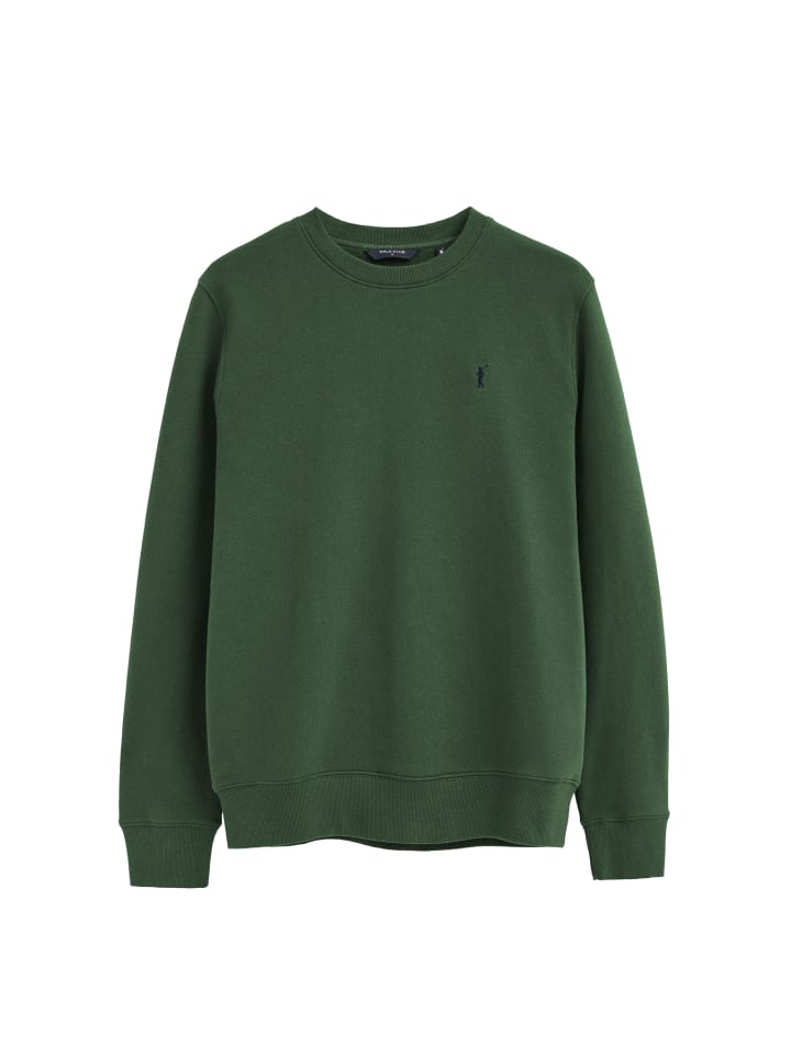 Sweatshirt MAN RIGBY GO SWEAT U IO LONG SLEEVE RELAXED FIT in Flaschengrün