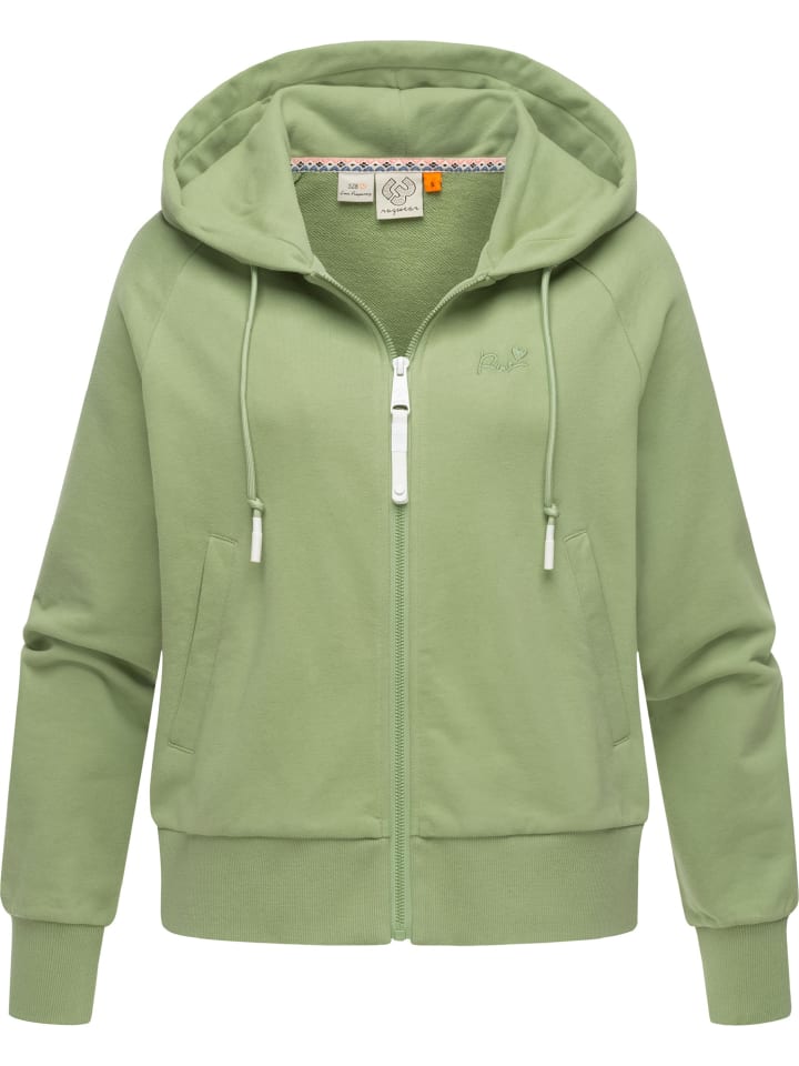 Sweatjacke Taila in Dusty Green