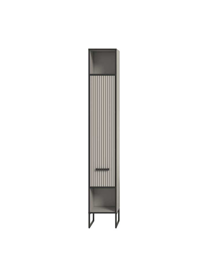 Badezimmersäulenschrank AURA in Beige - (W)30 x (H)192 x (L)32 cm