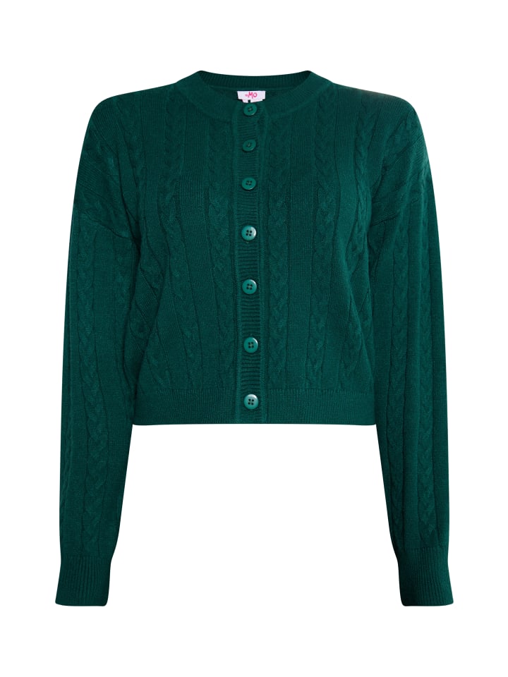 Damen Cardigan in Dunkelgrün