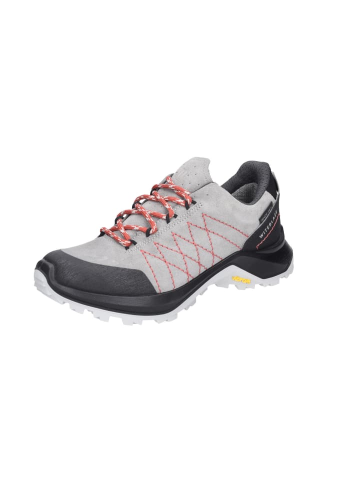 Schnürschuh in grau