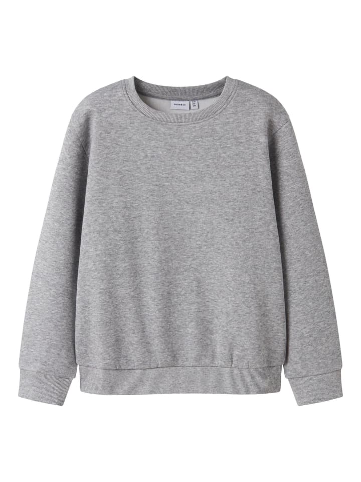 Sweatshirt in Grey Melange