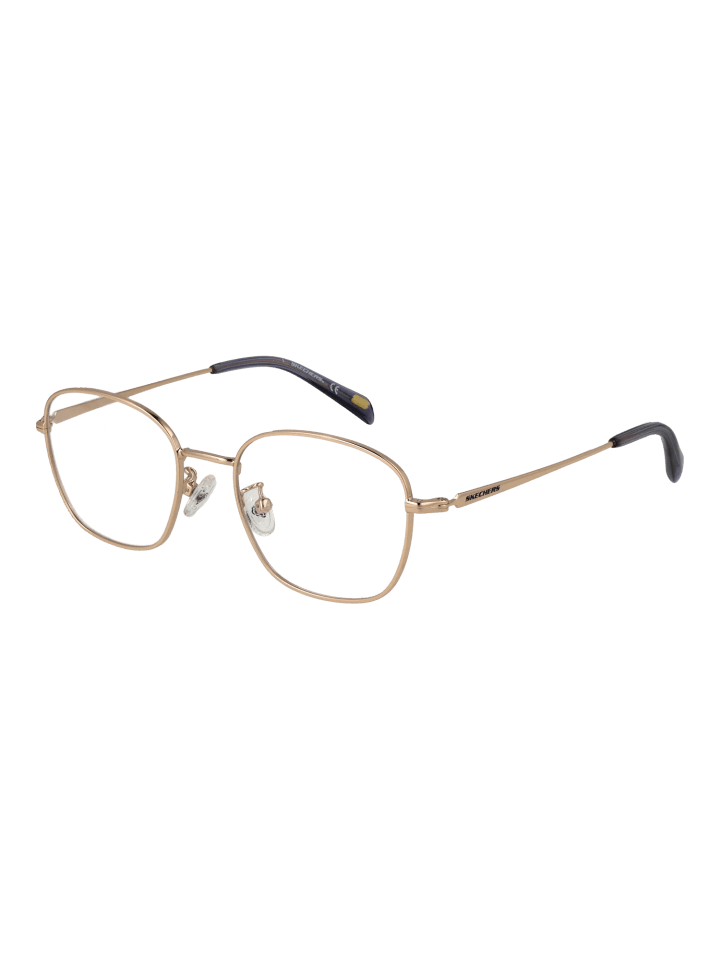 Unisex Optische Fassungen Quadrat Gold
