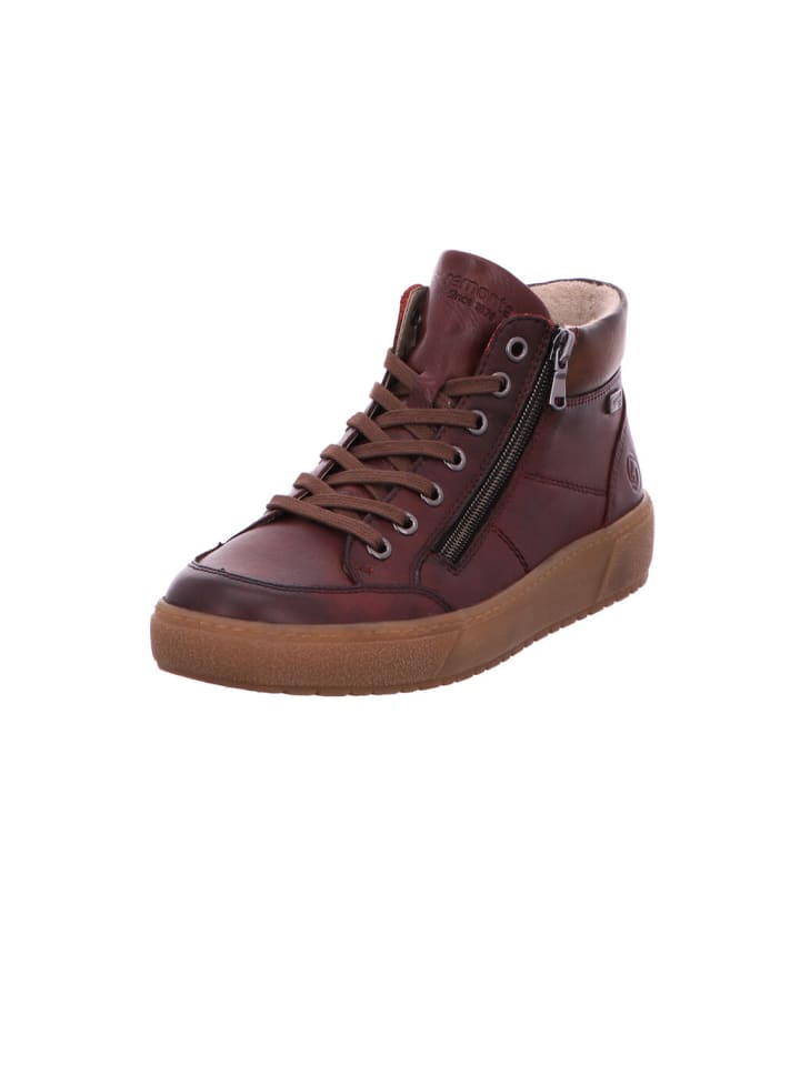 Stiefelette in rot