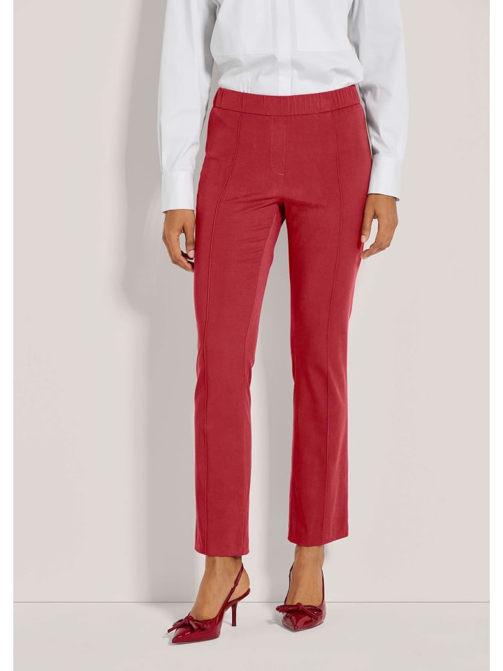Jeggings mit Bügelfalten in rosenholz