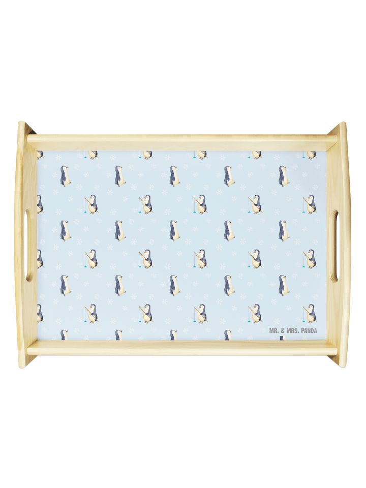 Servier Tablett Pinguin mHerzieren ohne Spruch in Blau