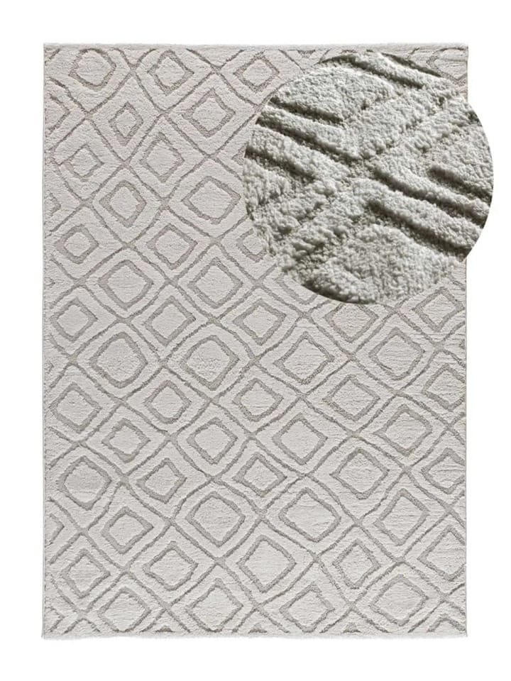 Kurzflor-Teppich JUNO in grau