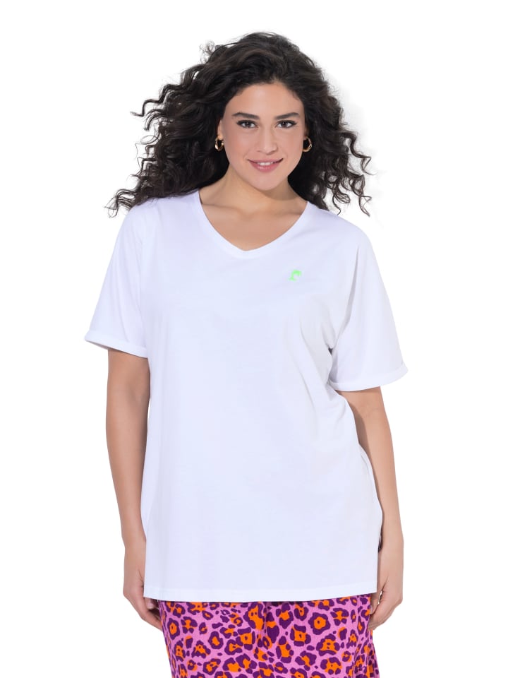 Shirt in schneeweiß
