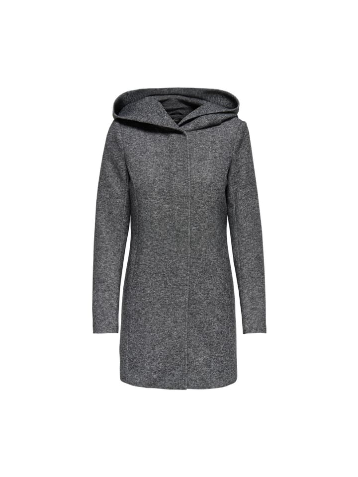 Jacke in Dark Grey Melange