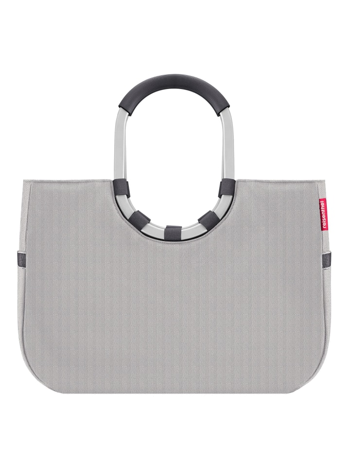 Loopshopper L Shopper Tasche 46 cm herringbone grey