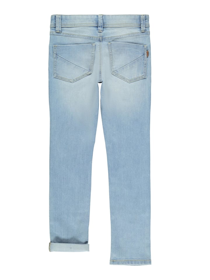 Jungen Denim-Jeans Extra-Slim in Blau