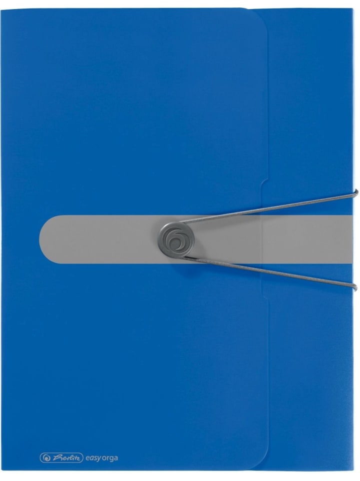 Sammelbox PP A4 blau opak to go