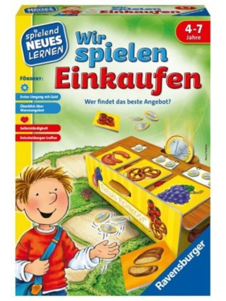 Spiel - Wir spielen Einkaufen - Kinderspiel ab 4 Jahre