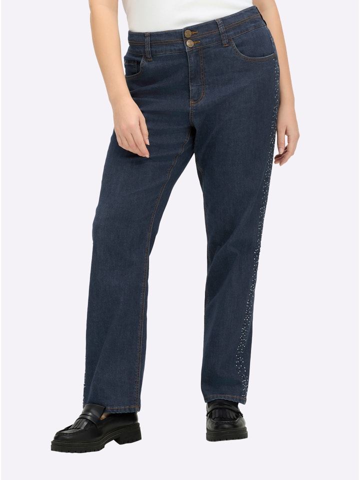 Jeans in dark blue