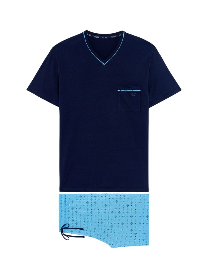 Pyjama Alan in blue print