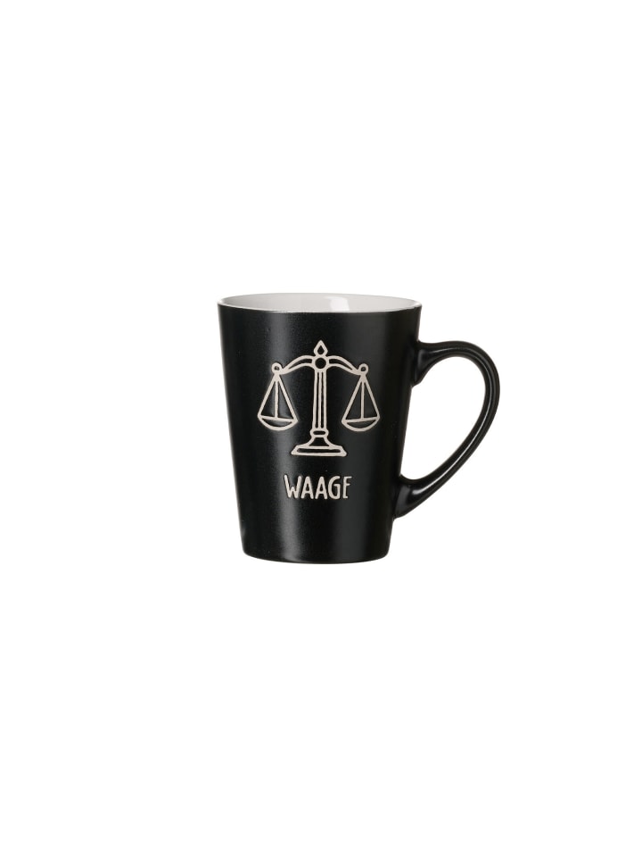 Henkelbecher Waage Cosmic in Schwarz 350 ml