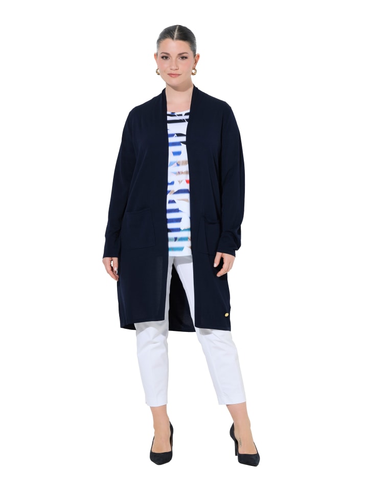 Jacke in dunkles marine