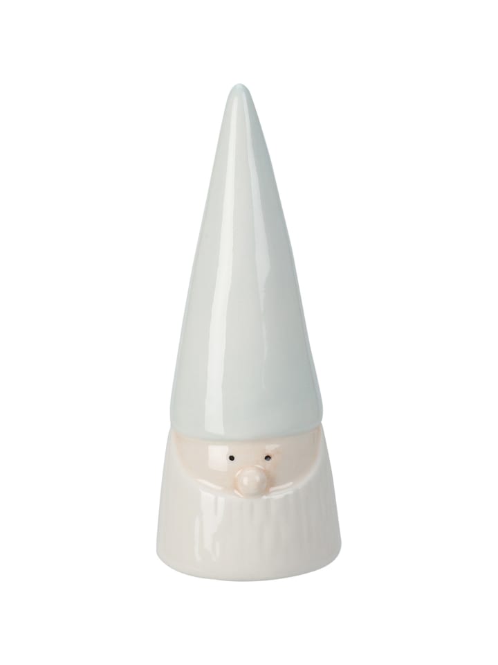 Weihnachtsdekoration, Wichtel in Weiß, 15 cm
