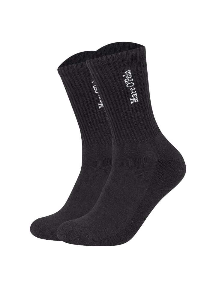 Socken 2er Pack in Schwarz
