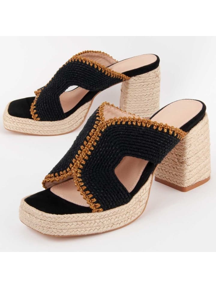 Sandalen Fersensandale Iliad2 in Schwarz