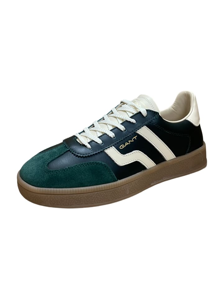 Sportliche Schnürschuhe in Grün