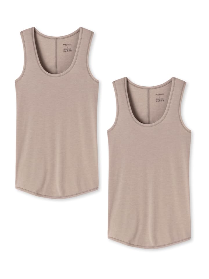 Tanktop Personal Fit in naturweiss