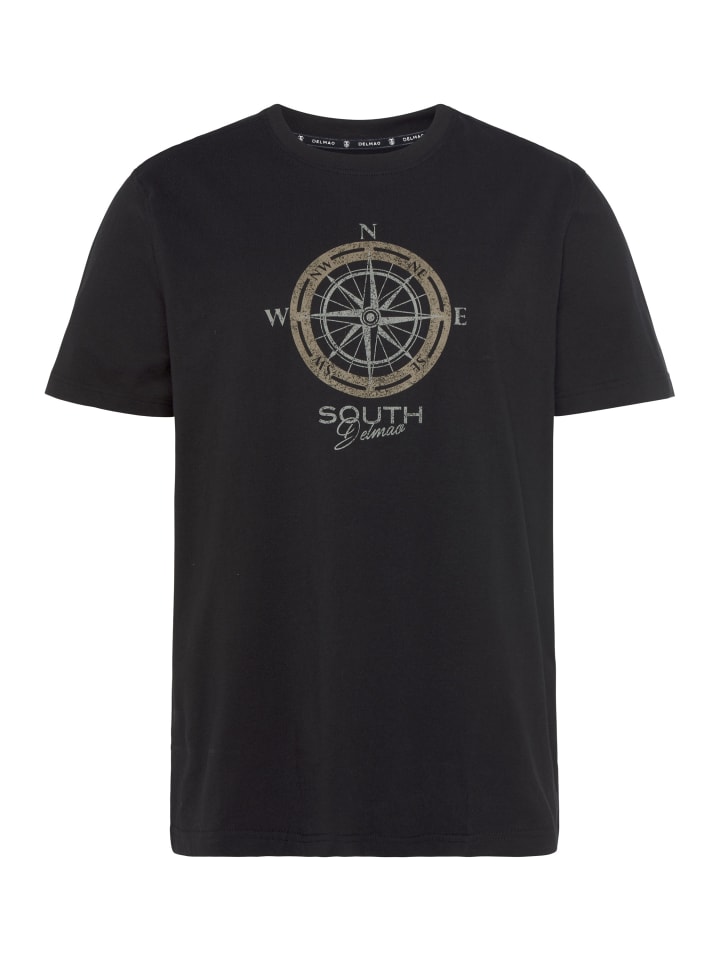 T-Shirt in schwarz