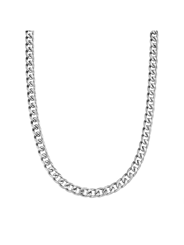 Kette aus Edelstahl in silber