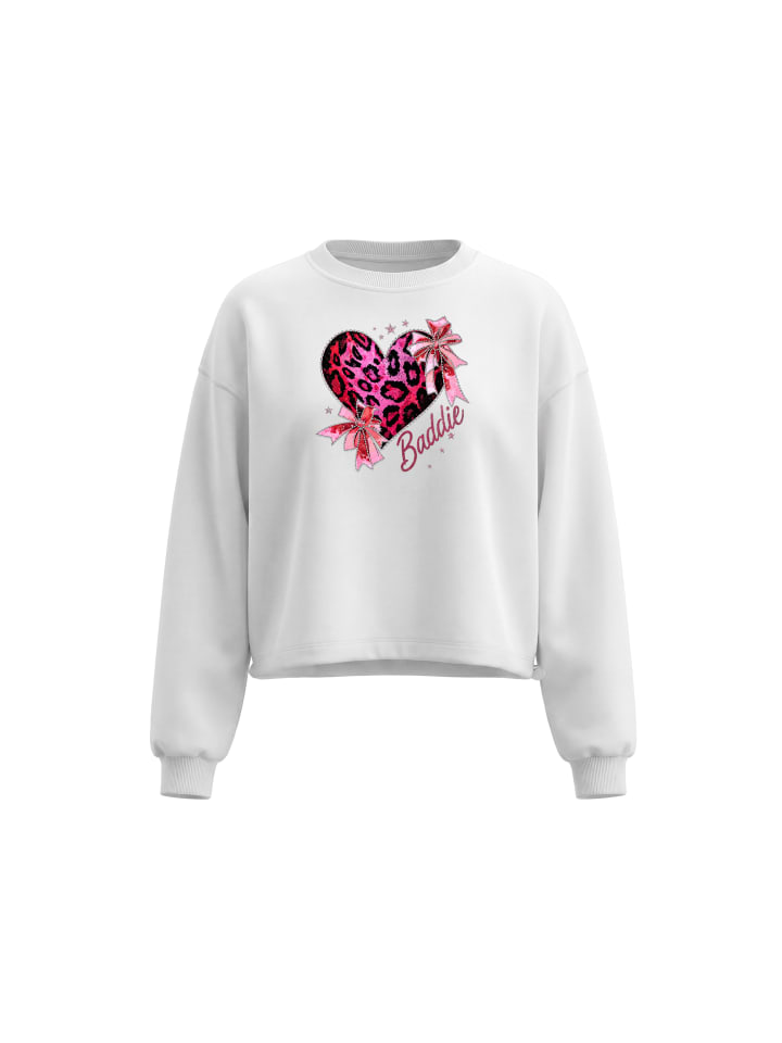 Women Sweatshirt in White