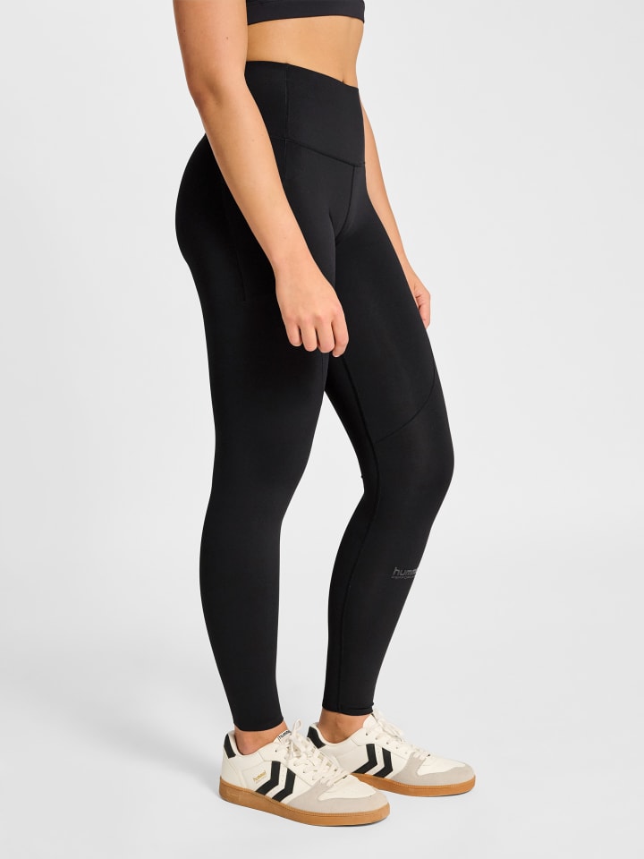Leggings Hmlhiit Damen in BLACK/EBONY