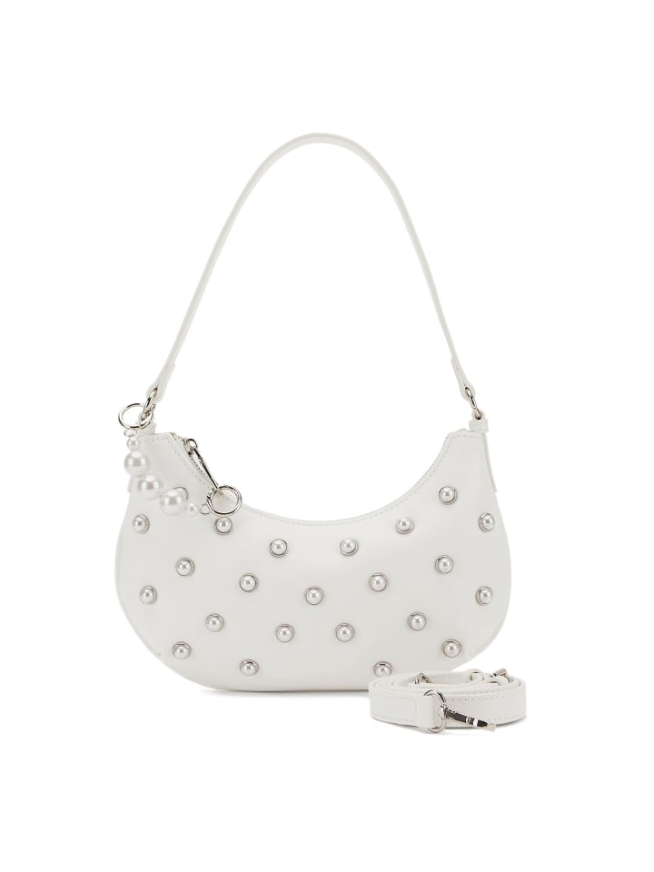 Tydal Schultertasche 27 cm bright white