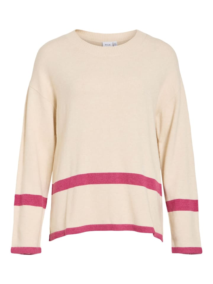 Strickpullover in Super Light Natural Mel 1
