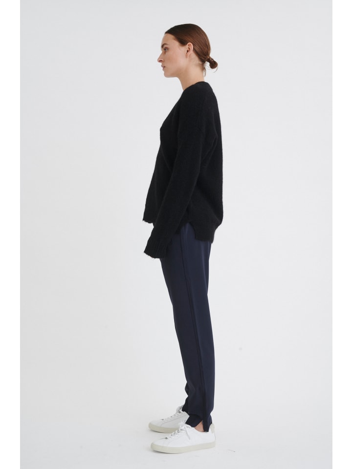 Casual Hose Nica Relaxed fit in Marine Blue